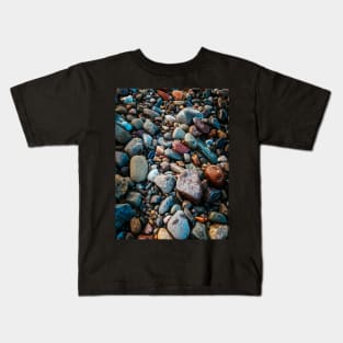 Pebble at the Beach, New-Brunswick, Canada V3 Kids T-Shirt